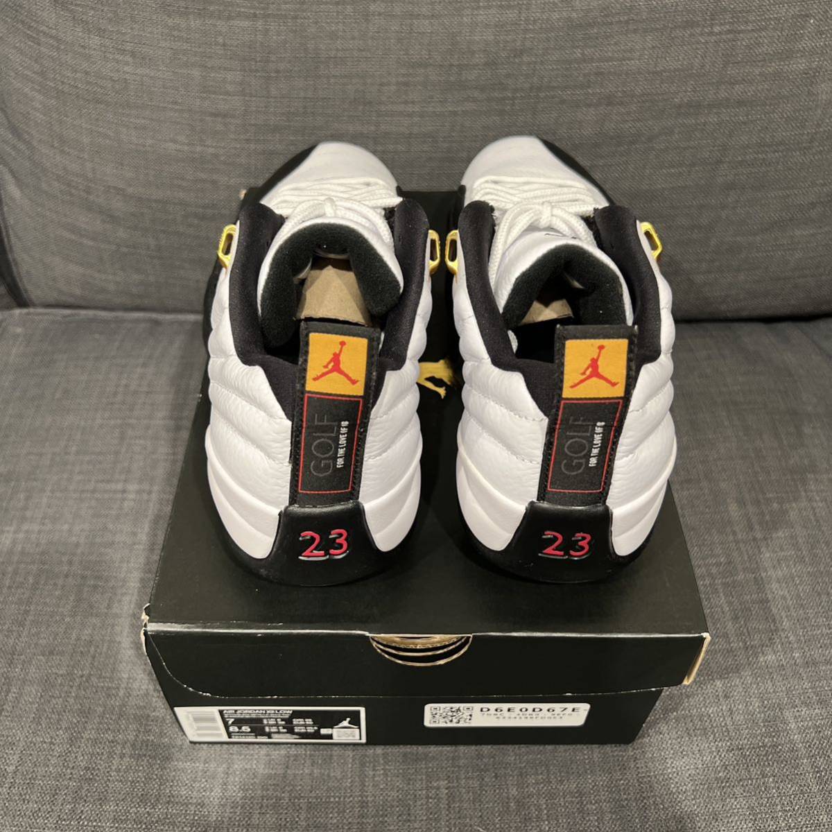 【送料無料】最安値 新品 Nike Air Jordan 12 Low Golf Taxi 希少 レア ゴルフシューズ