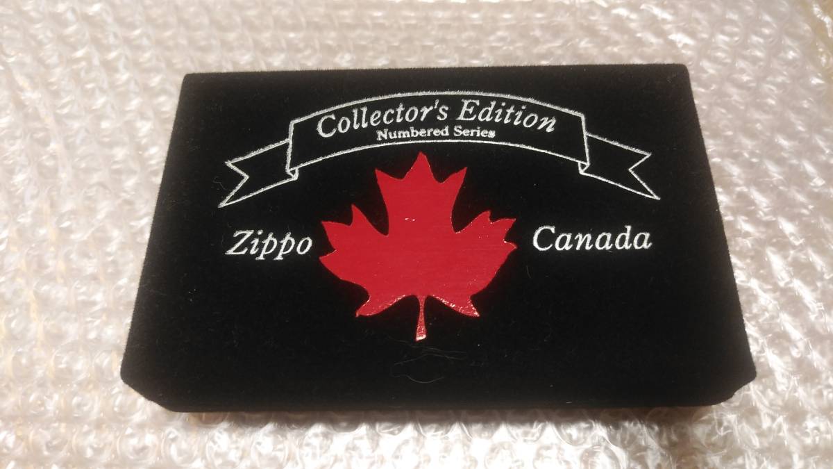 未開封 ビンテージカナダZippo ファイナルエディション 2002年製_画像1