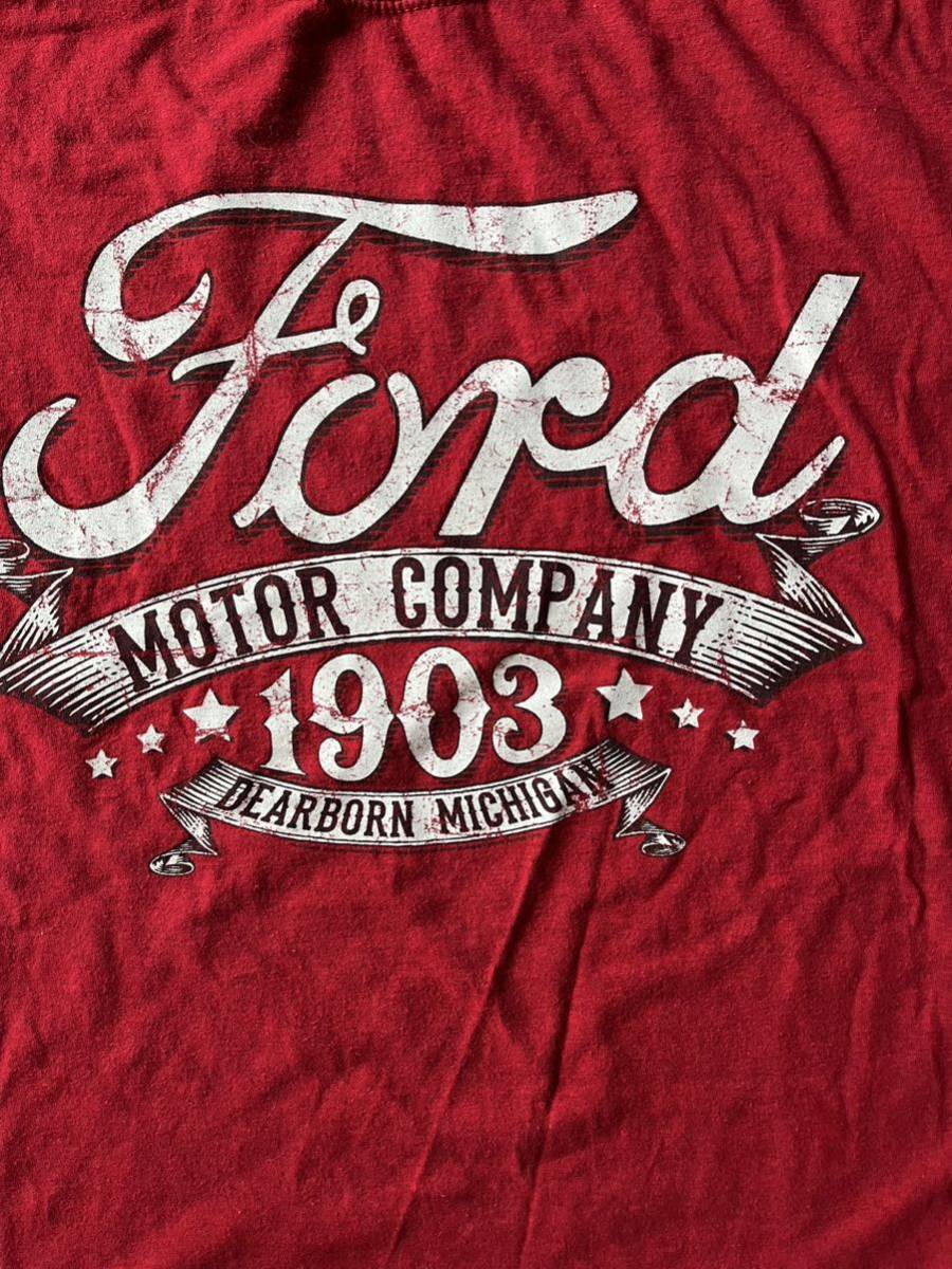 Ford MOTER COMPANY 1903 DEARBORN MICHIGAN 半袖Tシャツ_画像2