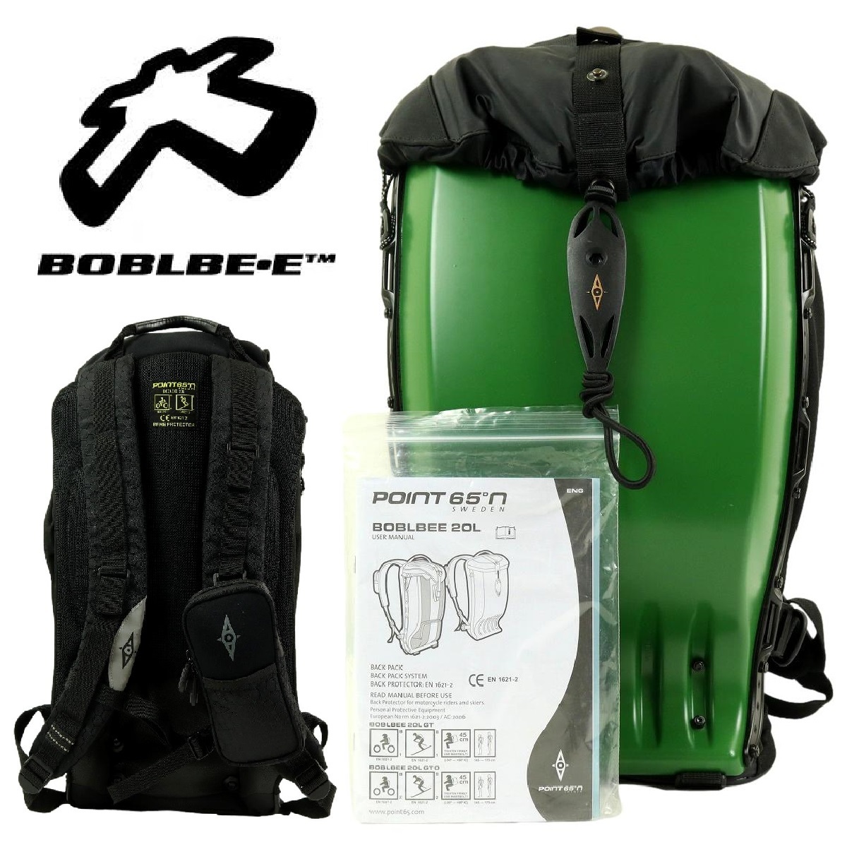 [S2720][ beautiful goods ]BOBLBEE Bob ruby POINT65 Point 65 rucksack backpack hard shell 20 liter 20 green 