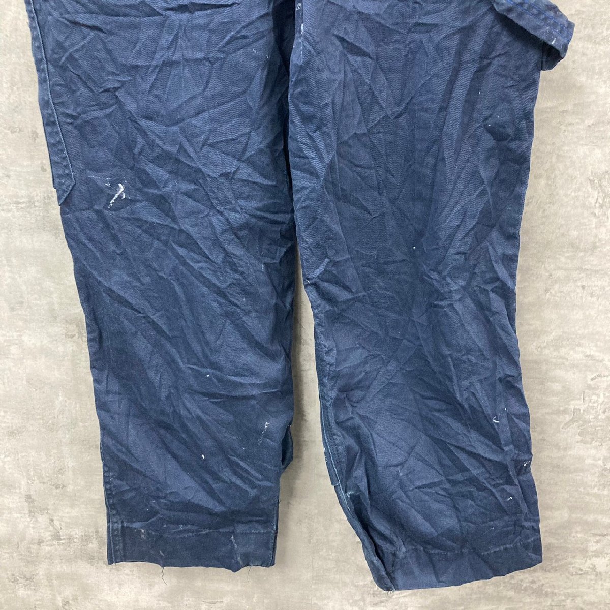 Dickies ブルー ジップフライ ペインターパンツ ダブルニー UK36R 実寸W37in P215391 USA 海外輸入 古着 SK10329_画像8