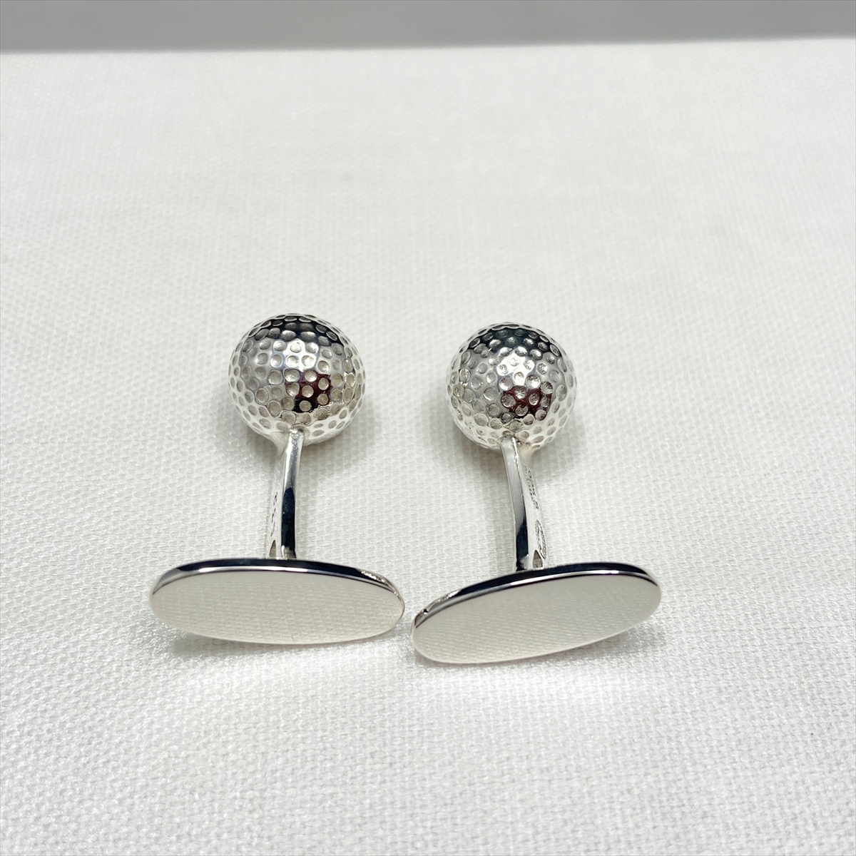 新品仕上 ジョージジェンセン GEORG JENSEN ゴルフ ボール カフス