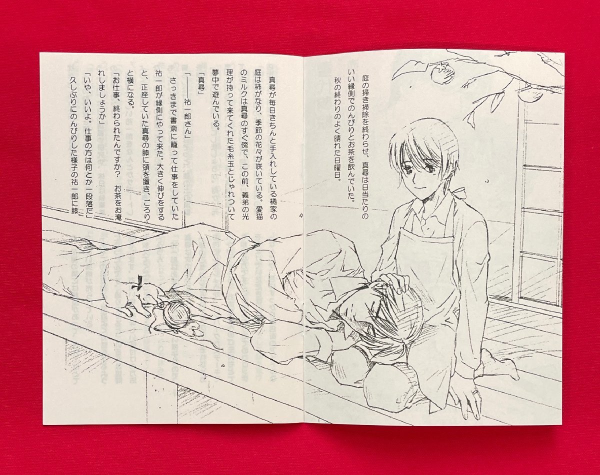 新妻まったり日記／雪代鞠絵・赤坂RAM 2005年11月1日刊 リーフノベルズ おまけ小冊子 店頭販促用 非売品 当時モノ 希少　A13321_画像2