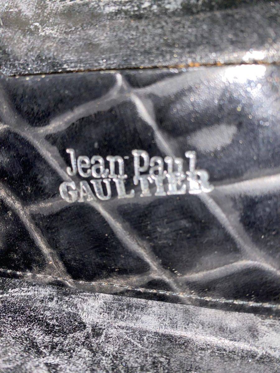 Jean Paul GAULTIER ジャンポールゴルチエ クロコダイルボックスレザーショルダーバッグ_画像4