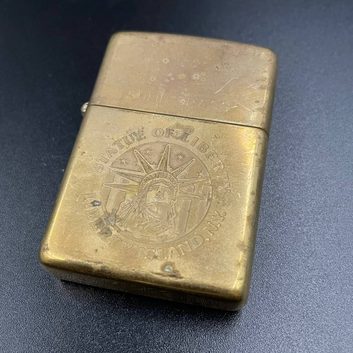 ヤフオク! - 【人気】ZIPPO ジッポ 1993年製 USA製 真鍮