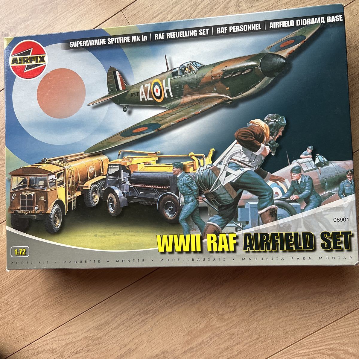 Airfix 1/72 WWII RAF Airfield Set(封印未開封)_画像1