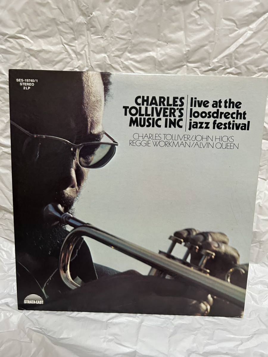 ◎J428◎LP レコード Charles Tolliver's Music Inc/Live At The Loosdrecht Jazz Festival/US盤 2枚組_画像2