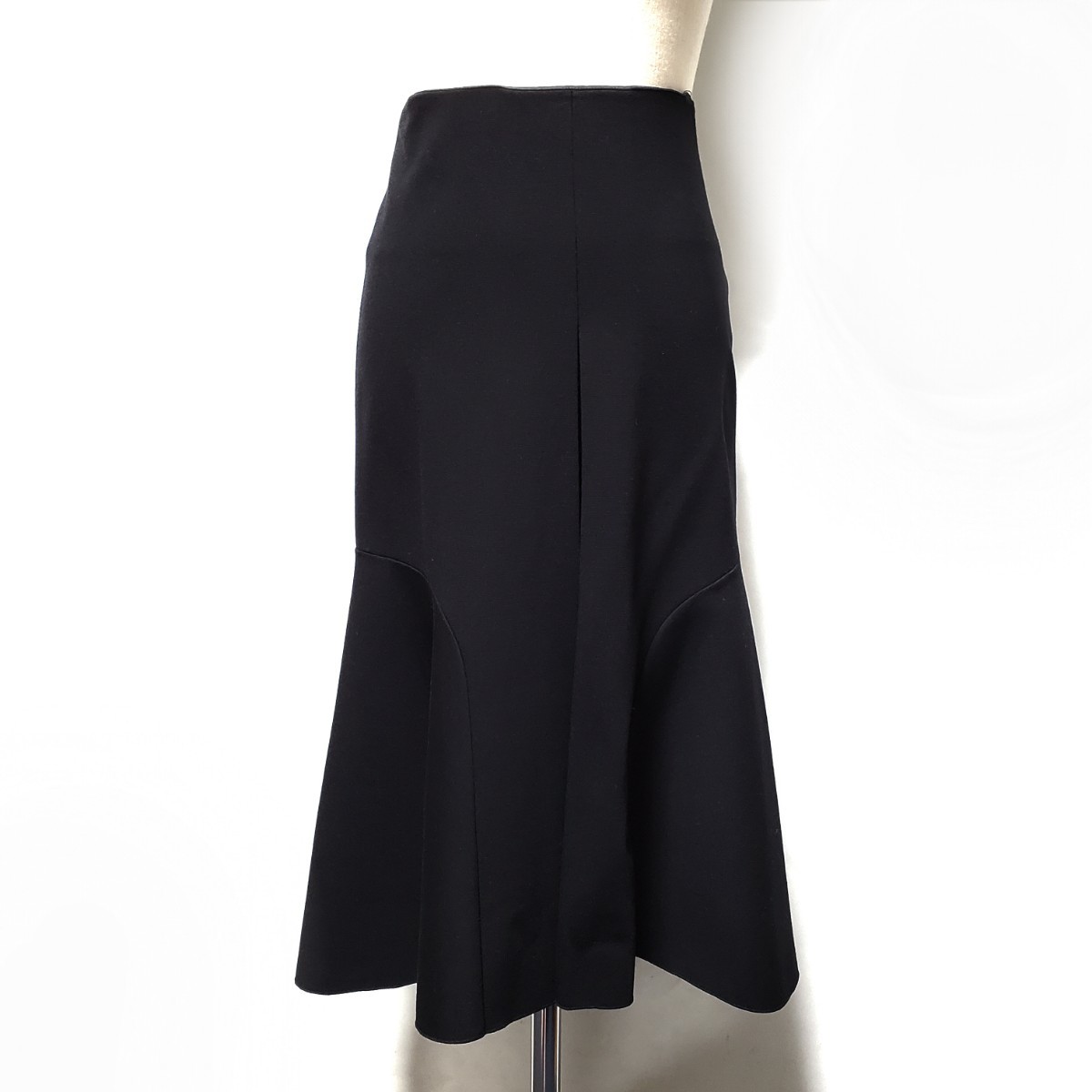 Vivienne TAM ヴィヴィアンタム ブラック スカート ウエストゴム サイズ0（約Sサイズ相当） ユーズド品