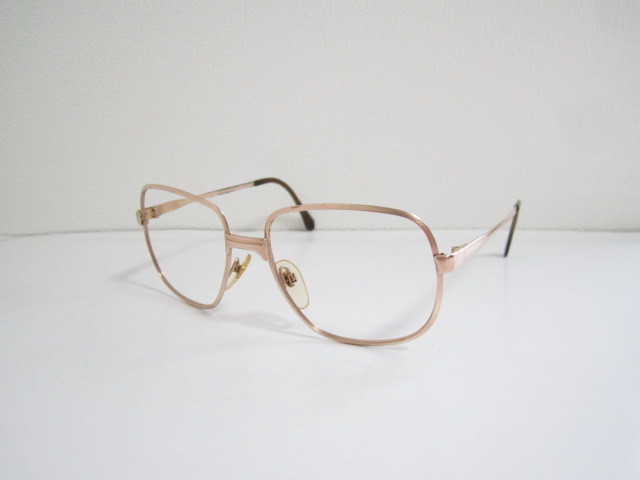 陸◆ビンテージ　レトロ　RODENSTOCK　LORD　1/20　10K　ローデンストック　ウェリントン型　ホワイトゴールド系　眼鏡　中古品_画像1