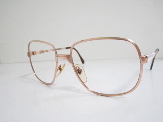 陸◆ビンテージ　レトロ　RODENSTOCK　LORD　1/20　10K　ローデンストック　ウェリントン型　ホワイトゴールド系　眼鏡　中古品_画像6