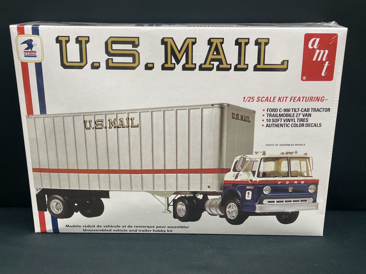 品揃え豊富で フォード カーモデルシリーズ 1/25 AMT 1326 C-900 U.S.メール トラック&トレーラー トラック、トレーラー 品揃え豊富で フォード カーモデルシリーズ 1/25 AMT 1326 C-900 U.S.メール トラック&トレーラー トラック、トレーラー