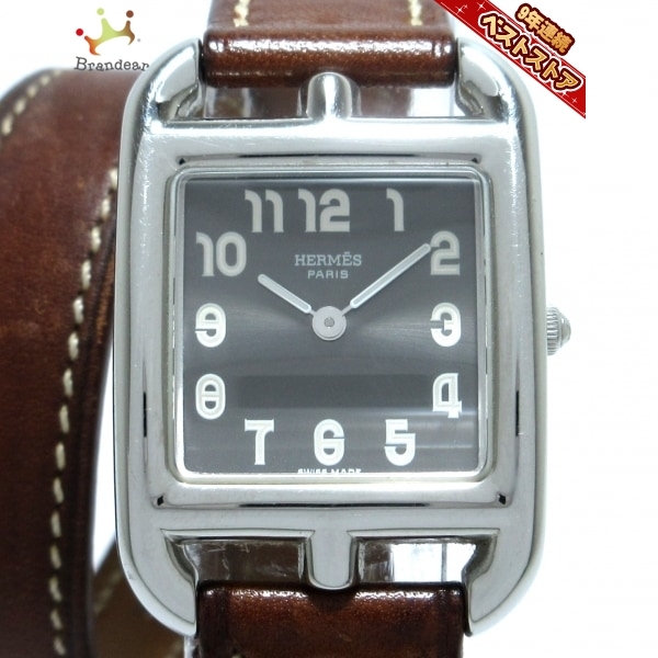 HERMES(エルメス) 腕時計 ケープコッド ドゥブルトゥール CC1.210