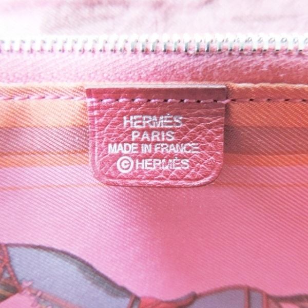 エルメス HERMES 長財布 アザップロングシルクイン ヴォーエプソン