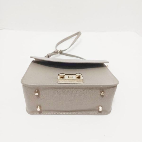 フルラ FURLA ショルダーバッグ メトロポリス レザー グレーベージュ