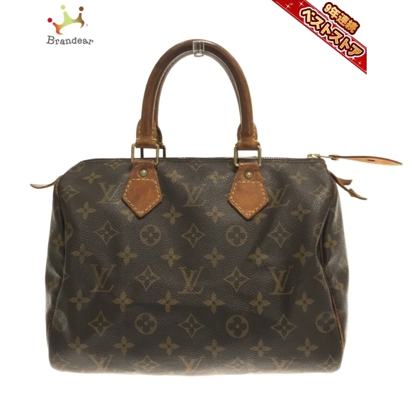 ルイヴィトン LOUIS VUITTON ハンドバッグ M41528 スピーディ25 モノグラム・キャンバス VI0963 バッグ モノグラム