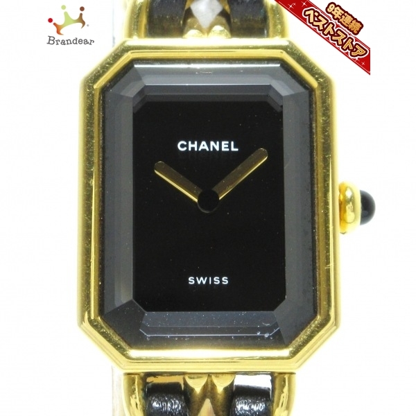 CHANEL(シャネル) 腕時計 プルミエール H0001 レディース サイズ：L 黒