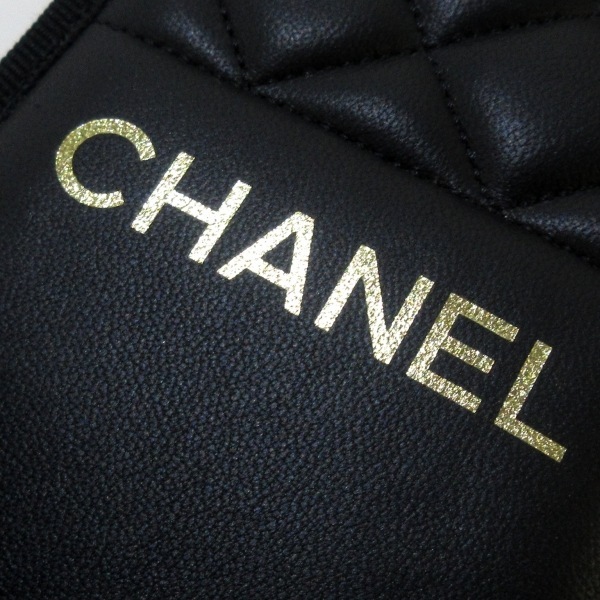 シャネル CHANEL サンダル M ココマーク ラムスキン 黒 レディース