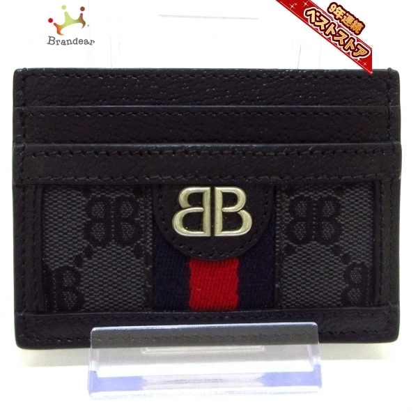 バレンシアガ BALENCIAGA カードケース 680386 ハッカー レザー