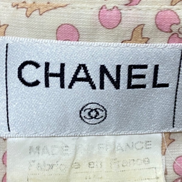 シャネル CHANEL 七分袖シャツブラウス サイズ36 S P23109