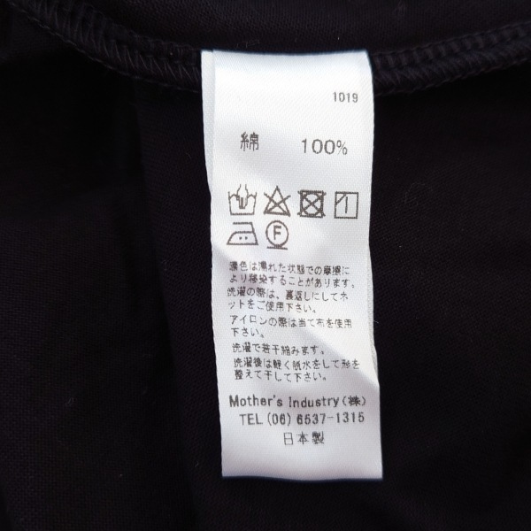 ミズイロインド mizuiro ind サイズF - 黒 レディース クルーネック