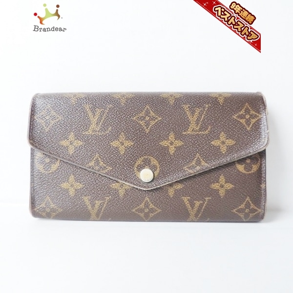 ルイヴィトン LOUIS VUITTON 長財布 M60531 ポルトフォイユサラ モノグラム・キャンバス - TN1154 財布 モノグラム