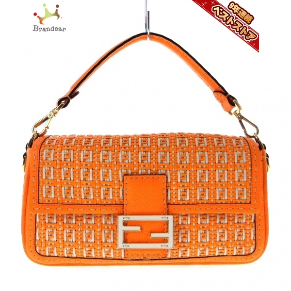 フェンディ FENDI ハンドバッグ 8BR600 マンマバケット レザー