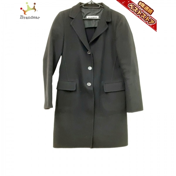 本格派ま! ダークネイビー - XS サイズ34 JILSANDER ジルサンダー レディース コート 美品 長袖/カシミヤ/秋/冬 コート 本格派ま! ダークネイビー - XS サイズ34 JILSANDER ジルサンダー レディース コート 美品 長袖/カシミヤ/秋/冬 コート