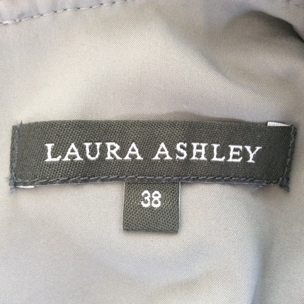 ローラアシュレイ LAURAASHLEY サイズ38 L - ブルーグレー×カーキ