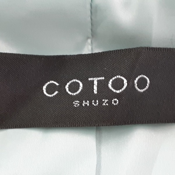 コトゥー COTOO サイズ40 M - ライトグリーン レディース 長袖/フリル