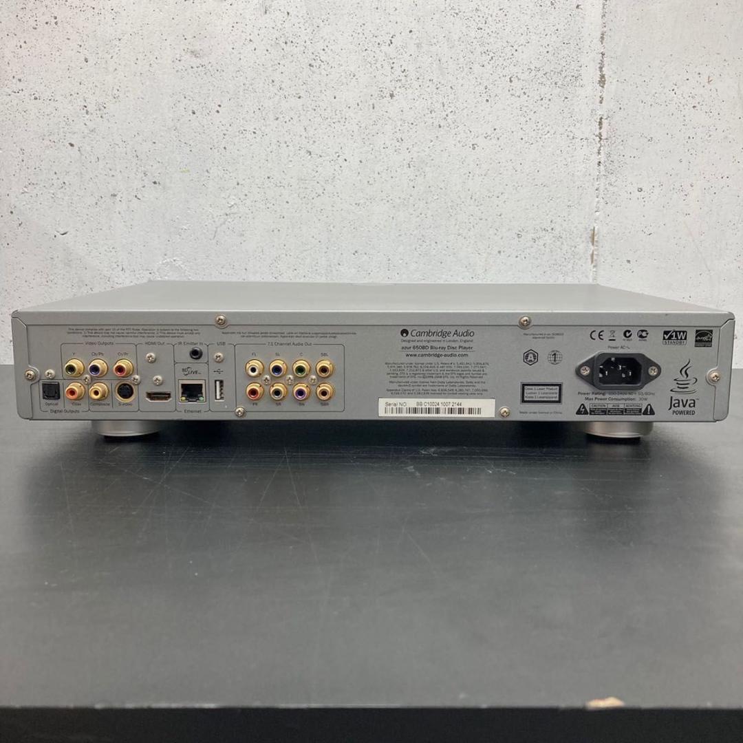 希少美品Cambridge Audio azur650BD 国内500台限定発売 ブルーレイ