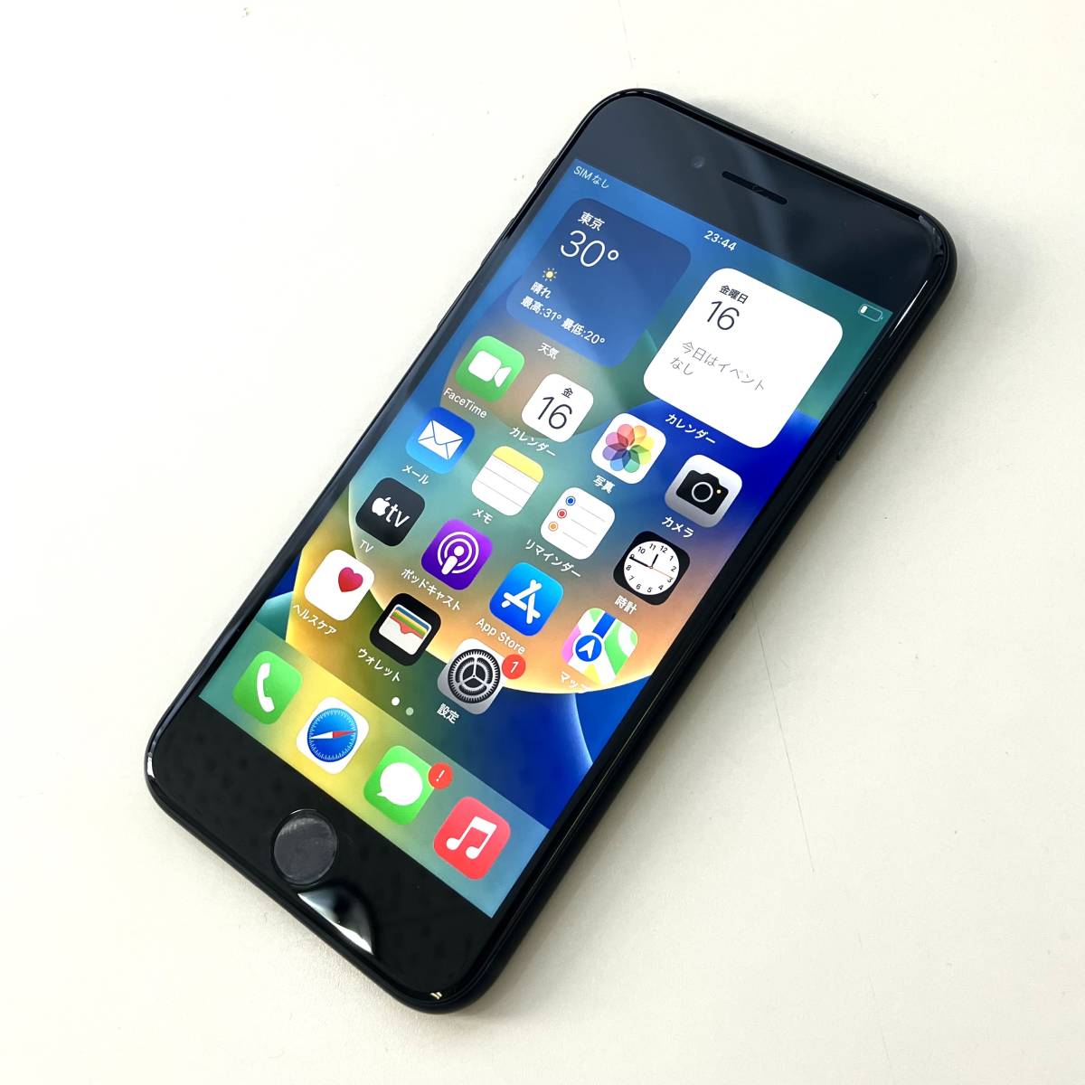 超美品】SIMフリー 第3世代 iPhone SE 64GB ミッドナイト 利用制限