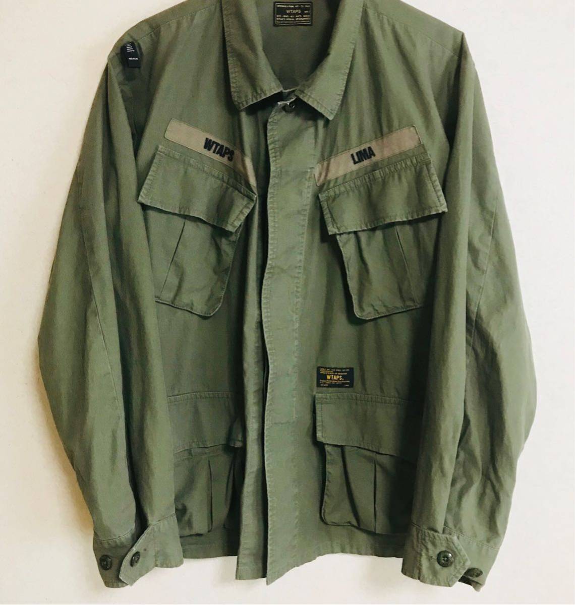 WTAPS jungle ls shirt jacket size L 18ss 16aw WTaps : Real Yahoo