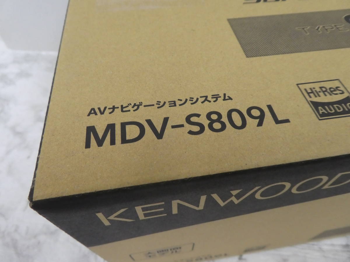 ☆ KENWOOD MDV-S809L 彩速 大画面 8V型モデル タイプS ハイレゾ対応
