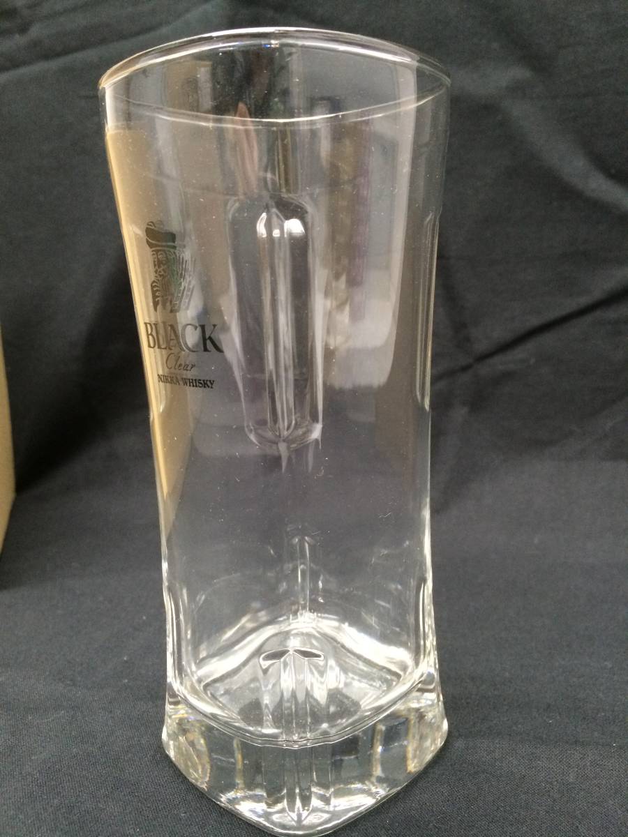 未使用品 ★ NIKKA WHISKY BLACK Clear グラス 6個セット ウイスキー/ハイボール _画像3