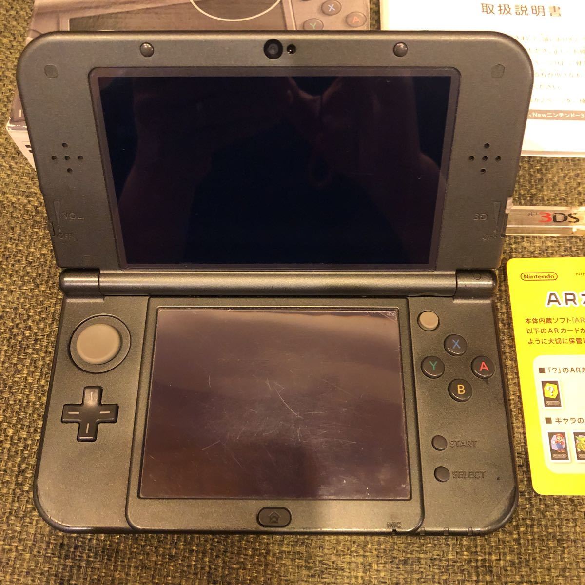 Newニンテンドー3DS LL メタリック ブラック 任天堂 Nintendo _画像3