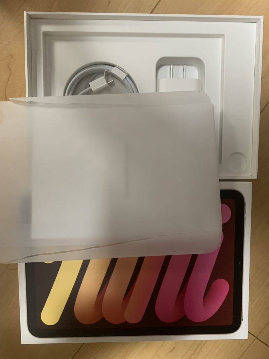 美品 iPad mini 6 第6世代 Wi-Fi 64GB MLWL3J/A ピンク付属品 Apple