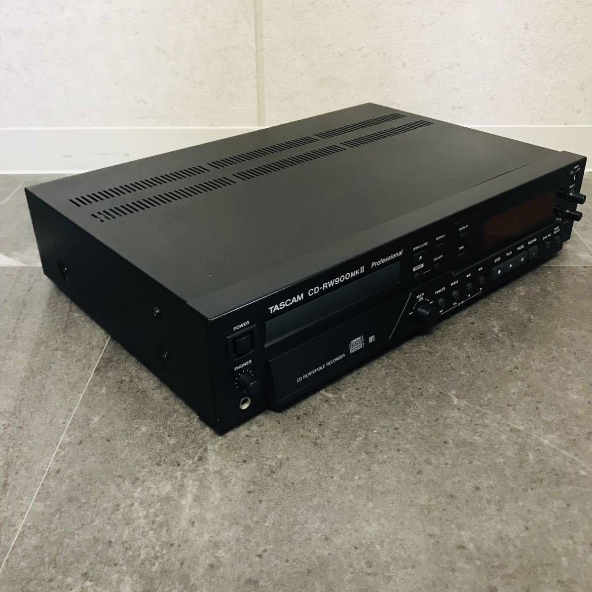 TASCAM CD RWMKII CD RWMK2 業務用CDレコーダー プレーヤー