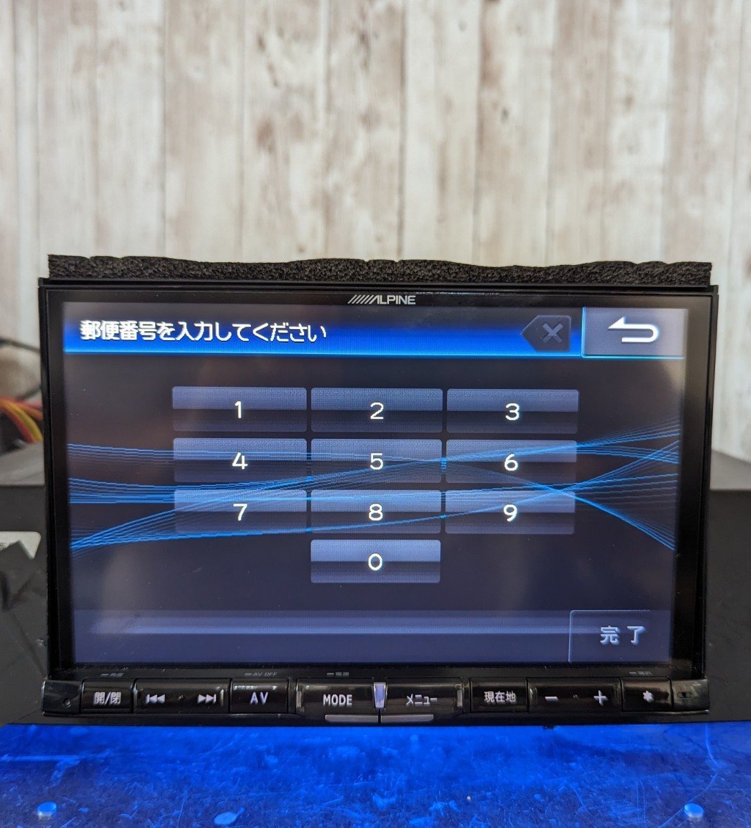ALPINE SDナビ BIG-X 8インチ 新品アンテナ付 C9A6-V6-650A CD録音 DVD