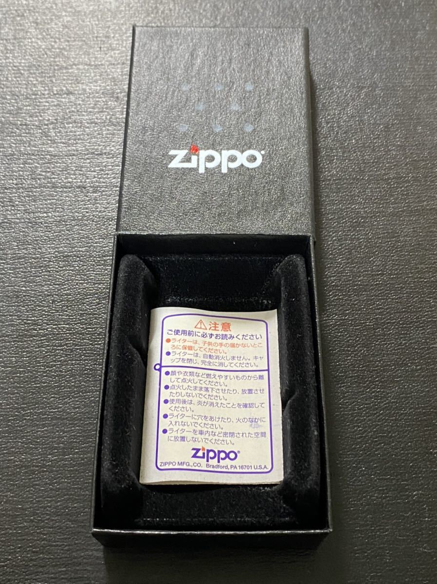 zippo ビワハヤヒデ ヴィンテージ 両面刻印 希少モデル 1994年製 Biwa Hayahide シルバーインナー 1994年製 ケース 保証書付き