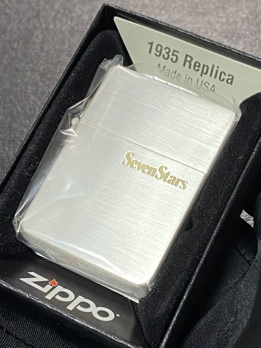 zippo セブンスター 1935レプリカ 限定品 希少モデル 2017年製 ③ Seven Stars 1935REPLICA ケース 保証書付き_画像1