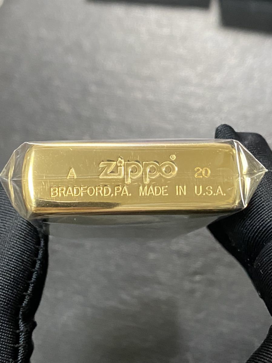 zippo セクシーガール ゴールド GOLD 希少モデル 2020年製 ゴールドインナー 2020年製 ケース 保証書付き_画像3