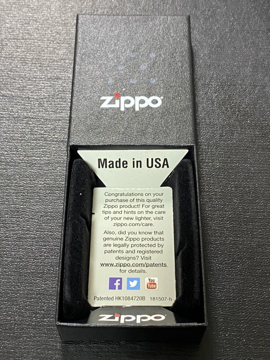 zippo ピース ブルーチタン シルバー刻印  限定品 2007年製