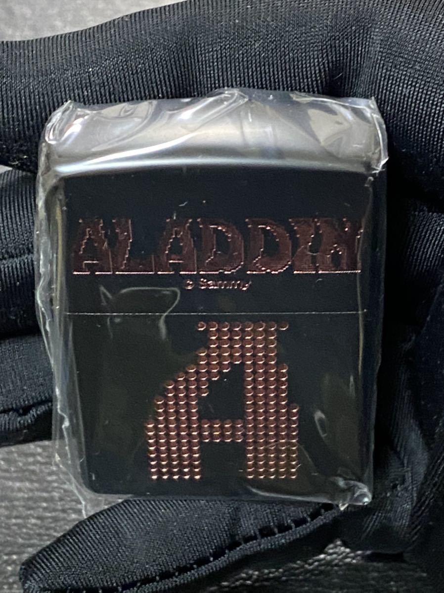 zippo アラジン 限定品 両面加工 希少モデル 2014年製 ALADDIN シリアルナンバー NO.0040 ケース 保証書付き_画像5