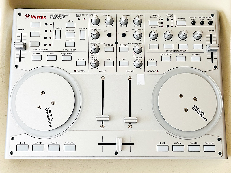 VESTAX｜VCI-100 DJ USB MIDI CONTROLLER ベスタクス コントローラー【ジャンク品】