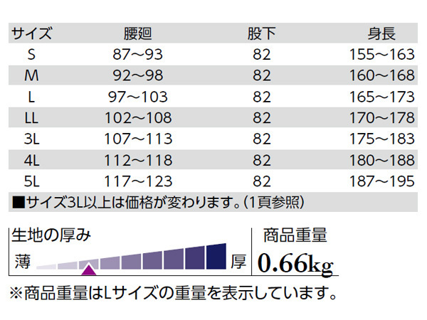 サロペット オーバーオール 213 ブルー 4L クレヒフク 春夏 秋冬 作業着 メカニック ユニフォーム 送料無料_画像3