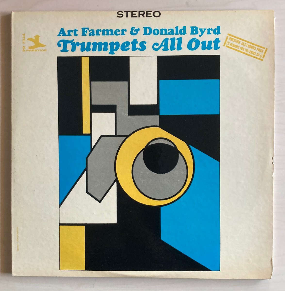 LPA21984 アート・ファーマー & ドナルド・バード ART FARMER DONALD BYRD / TRUMPETS ALL OUT 輸入盤LP 盤良好_画像1