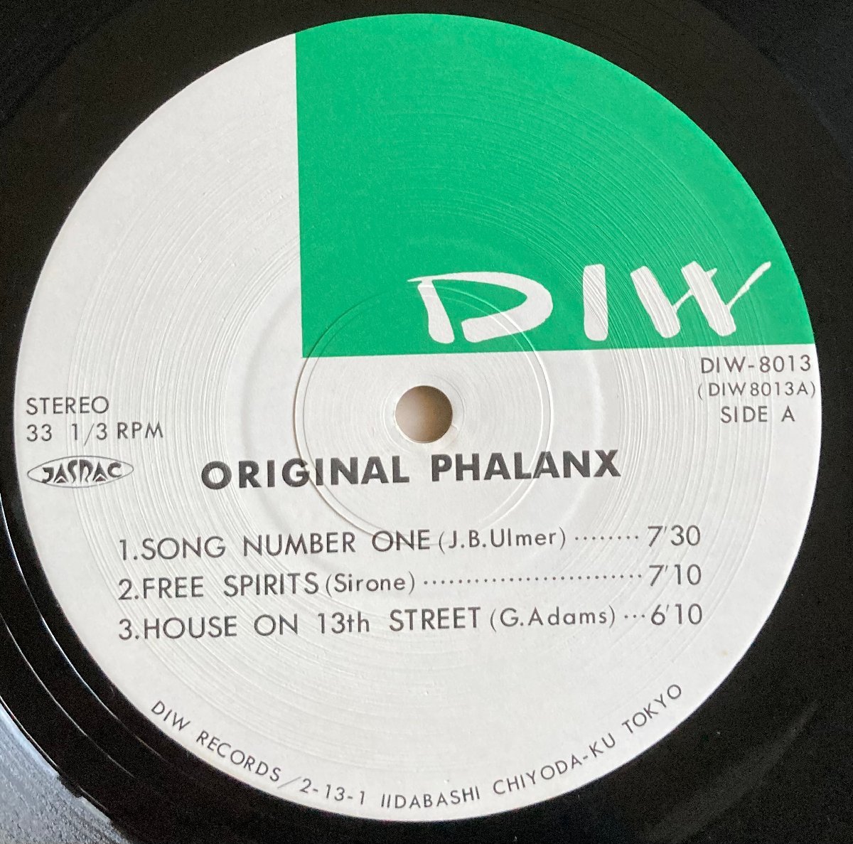 LPA21989 オリジナル・フェイランクス / ORIGINAL PHALANX 国内盤LP 盤良好_画像3