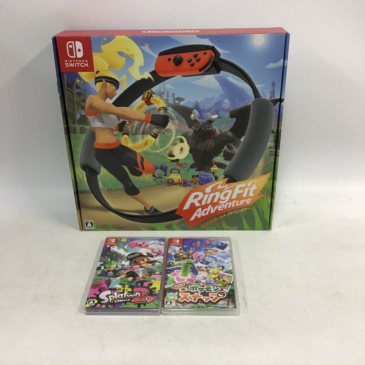 31 Nintendo Switch リングフィットアドベンチャー 他 New ポケモン
