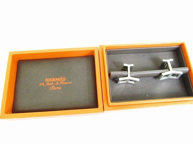 レア】 【未使用保管品】 エルメス HERMES Hモチーフ スターリング