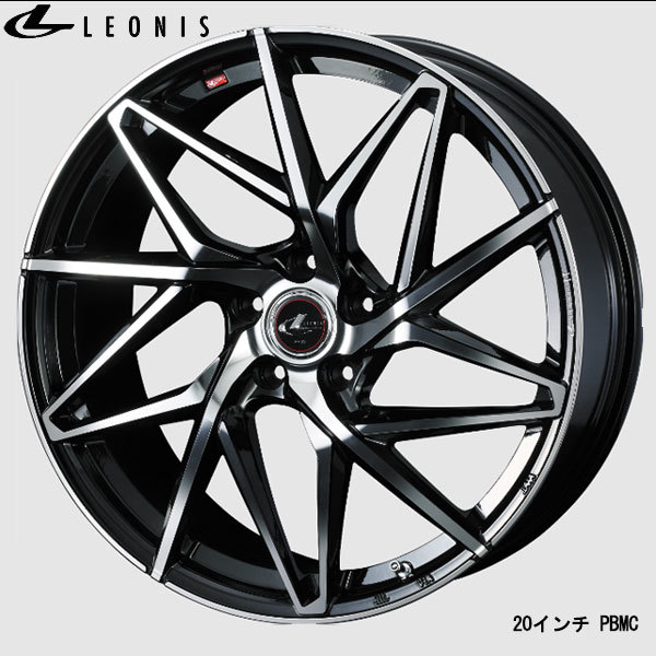 WEDS Leonis IT 15x6.0J+45 5H/100 PBMC/ pearl black / mirror cut (4ps.@) trader direct delivery free shipping 